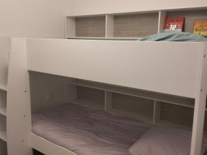 Katil dua tingkat atau katil-katil dua tingkat dalam bilik di Appartement Corrençon-en-Vercors, 2 pièces, 4 personnes - FR-1-761-10