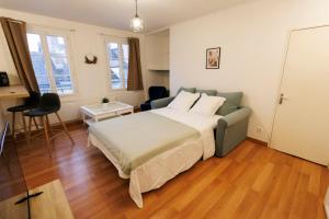 Posezení v ubytování Lafra 4 - Lumineux & Accueillant - Mon Groom