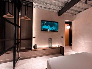 Et tv og/eller underholdning på PROVENZA LUXURY APARTMENTS TERRAZA