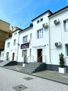 Budova, v ktorej sa apartmánový hotel nachádza
