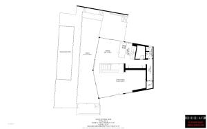 The floor plan of Villa Tamariu