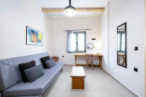 Posezení v ubytování ANGONI SUITES