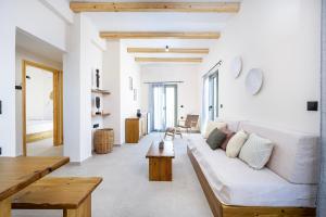 Posezení v ubytování ANGONI SUITES