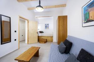 Posezení v ubytování ANGONI SUITES
