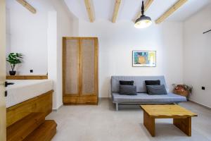Posezení v ubytování ANGONI SUITES