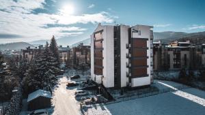 Widok na góry z tego apartamentu