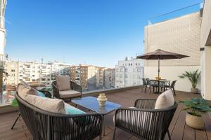Balkon lub taras w obiekcie Feelathome Goya Apartments