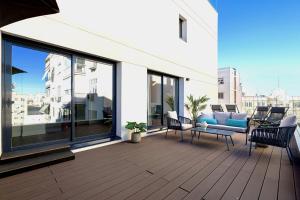Balkon lub taras w obiekcie Feelathome Goya Apartments