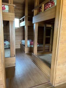 a room with two bunk beds in a cabin at Jomine Koen Campjo - Vacation STAY 85266v in Minano