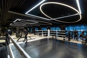 Fitness centrum a/nebo fitness zařízení v ubytování Tsunami Spa Hotel