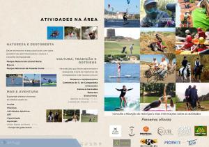 a collage of photos of people on the beach at Apulia Praia Hotel in Esposende