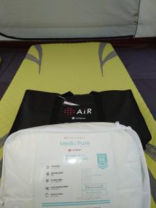an air mattress with a machine price sign on it at Kinoene SAKE CAMP - Camp - Vacation STAY 42049v 