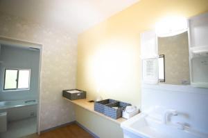 Ванна кімната в Tsukuba Mountain Ger Glamping - Vacation STAY 42091v