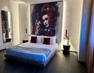 Postel nebo postele na pokoji v ubytování Hotel Mealba