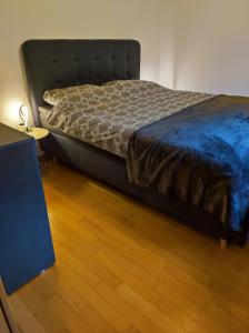 Postel nebo postele na pokoji v ubytování Appartement in St. Niklaus