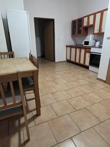 Kuchyň nebo kuchyňský kout v ubytování Apartmány Pražská