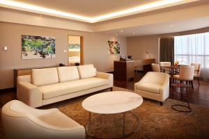 Posezení v ubytování DoubleTree by Hilton Melaka