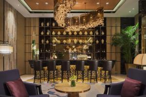 Area lounge atau bar di Wanda Realm Jining