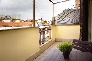 Balkón alebo terasa v ubytovaní Hotel Anacapri