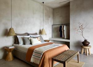Postel nebo postele na pokoji v ubytování Villa Gaia - Secret Roc Villas
