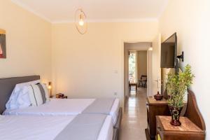 Posteľ alebo postele v izbe v ubytovaní Entheos City Center Kefalonia + 37 fotografií