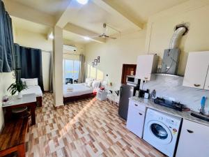 Köök või kööginurk majutusasutuses Aizawl Guest House Apartments