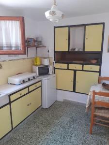 Dapur atau dapur kecil di Garden Sea View
