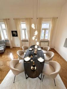 Χώρος καθιστικού στο Stilvolle Wohnung in Bestlage