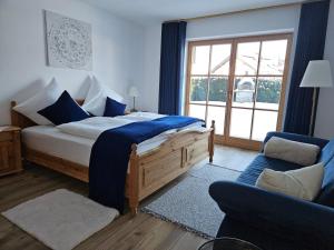 Ένα ή περισσότερα κρεβάτια σε δωμάτιο στο Lenas Bergoase