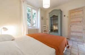 Ένα ή περισσότερα κρεβάτια σε δωμάτιο στο VILLA CLAIRE à ANDERNOS