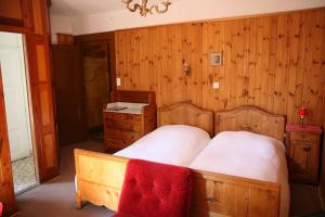 Postelja oz. postelje v sobi nastanitve Hôtel Hermitage