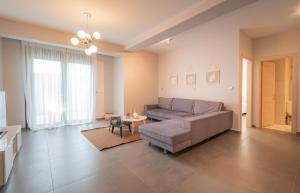 A seating area at Bellevue Villas with private pool