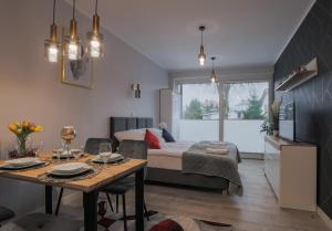 Posezení v ubytování Apartamenty pokoje Jasna