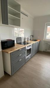 Kuchyň nebo kuchyňský kout v ubytování MSC Lampertheim + 3 fotografie