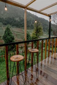 Paesaggio naturale nelle vicinanze del lodge