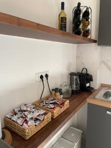 Kuchyň nebo kuchyňský kout v ubytování Civita Home Experience