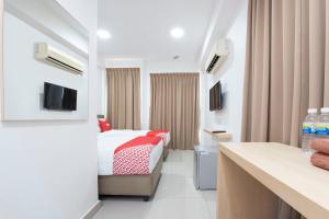 TV a/nebo společenská místnost v ubytování Sg Rengit City Resort 3
