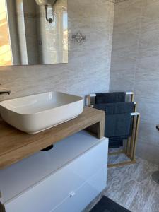 Koupelna v ubytování Civita Home Experience