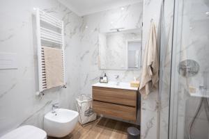 Koupelna v ubytování Effedi Loft