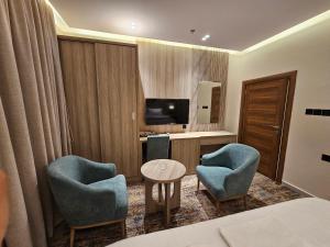 TV a/nebo společenská místnost v ubytování فندق سي قل - Sea gull Hotel