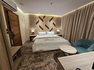 Postel nebo postele na pokoji v ubytování فندق سي قل - Sea gull Hotel