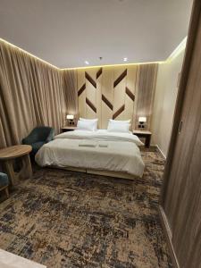 Postel nebo postele na pokoji v ubytování فندق سي قل - Sea gull Hotel