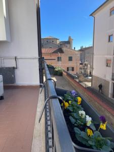 Balkón nebo terasa v ubytování Civita Home Experience