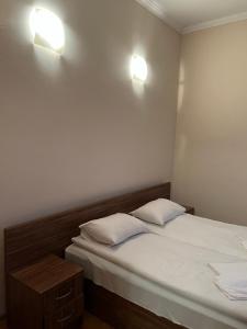 Posteľ alebo postele v izbe v ubytovaní Hotel Sofiivka