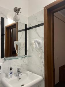 Kúpeľňa v ubytovaní Hotel Sofiivka