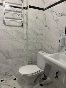 Kúpeľňa v ubytovaní Hotel Sofiivka