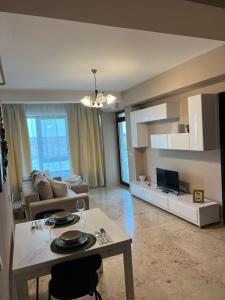 Posezení v ubytování Felix Accommodations Parhon