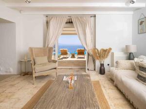 Posezení v ubytování Villa Grace Breathtaking Views of the Adriatic