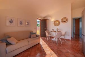 Χώρος καθιστικού στο Appartamento Figari