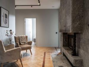 Χώρος καθιστικού στο Are Ski Sanctuary Apt for 4 with Slope Access